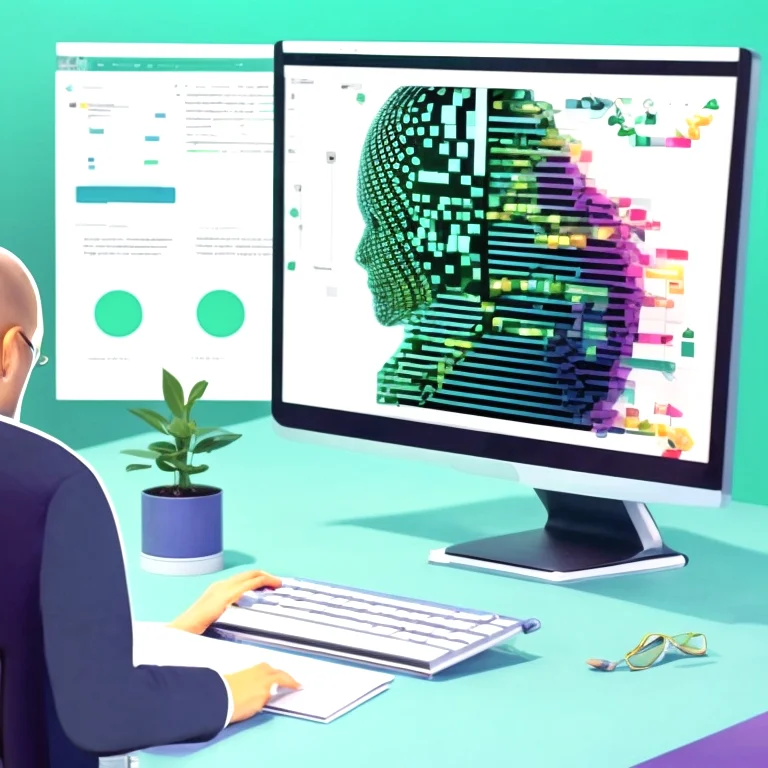 AI collaboration icon